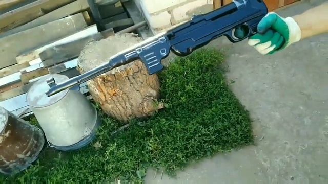 МП-40 (Шмайсер) из дерева: как покрасить