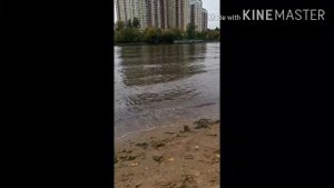 Шлюз в Икше Московская область Корабли проходят.