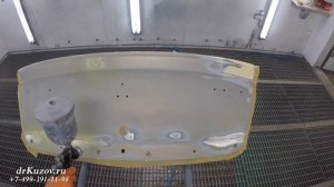 Ремонт и покраска крышки багажника Рено Логан