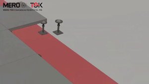 Инструкция по монтажу Mero Combi-T двухслойного неразъемного фальшпола, плиты 38 и 18 мм