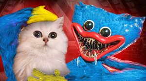 ХАГИ ВАГИ украл всех наших кошек !!! Кошечка ВАСИЛИСА сражается с ним в РЕАЛЬНОЙ ЖИЗНИ!