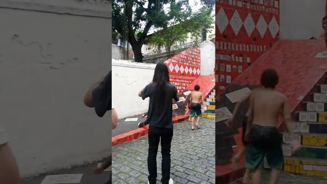 Escadaria  Selaron, Rio de Janeiro, Brazil