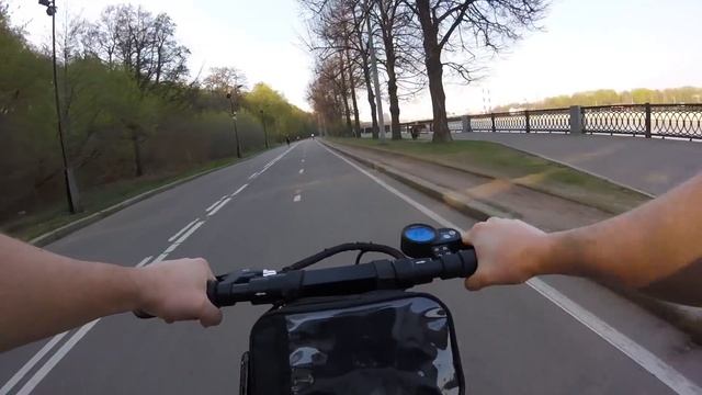 60 - Попытка познакомиться - ПРОВАЛ! Открыл сезон 2019, электросамокат Speedway Mini 4, холодно! смотреть онлайн