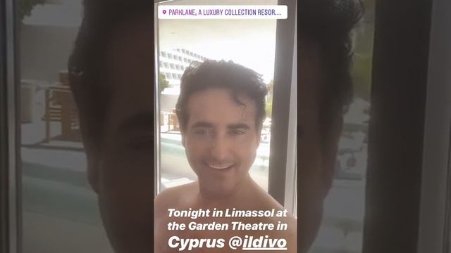 IL DIVO Carlos MARÍN Greetings Limassol Cyprus 17-7-2019