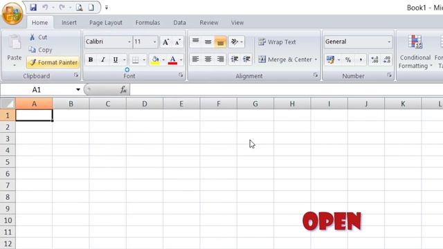 Open a Workbook | Close a Workbook |MS Excel 2007 | Computer Application |Class 12| WBCHSE | DAY-10