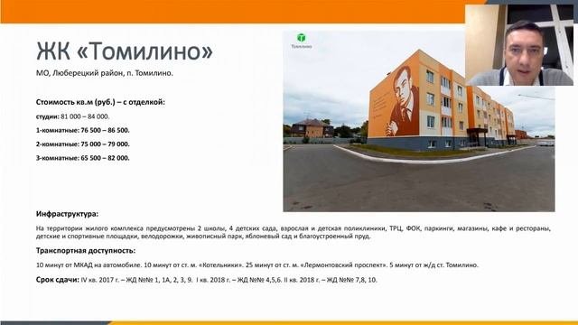 Обзор новостроек г. Люберцы и Люберецкого района