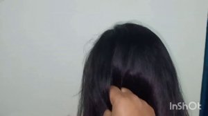 Hard Pulling of very Long Hair of Housewife