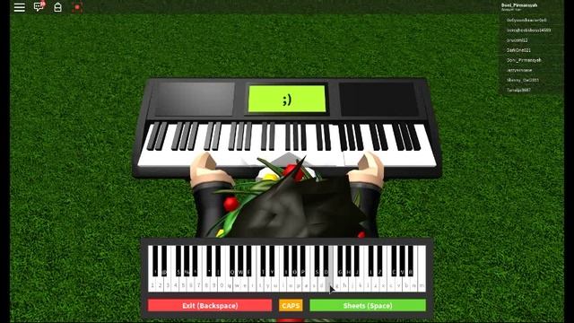 How to play Happy Birthday on Roblox Piano! смотреть онлайн
