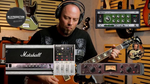 Marshall JCM 25/50 2555 (UAD Plug-in) with Gibson Les Paul | Soundcheck смотреть онлайн