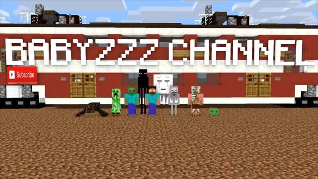 Monster School   GEOMETRY DASH CHALLENGE   Minecraft Animations смотреть онлайн