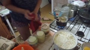 ??? Семейный влог. Капуста на зиму с аспирином. Жаренная картошка с яйцом.