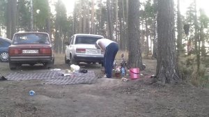 отдых 2ое суток на десногорском водохранилище