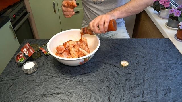 Куриные крылья! Сочные, вкусные крылья!