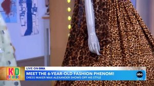 6-year-old fashion designer Max Alexander shows off his style l GMA