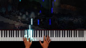 Hollow Knight Theme Piano tutorial | PVisualiano