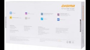 Новинка от DIGMA - Eve 14C411: 14,1-дюймовый ноутбук с процессором Intel Celeron, 4 ГБ ОЗУ и 128 ГБ