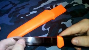 Распаковка ножа Morakniv Companion F Orange
