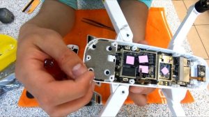 Замена луча Hubsan Zino