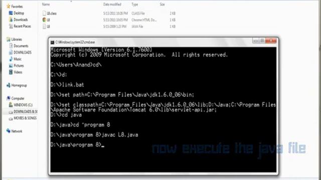 Execution of Servlet Programs using Apache Tomcat 6.0 YouTube смотреть онлайн