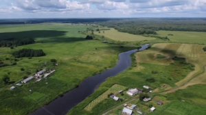 Деревня Томская, Омутинский район, Тюменская область с высоты