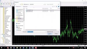 Как установить сет файлы в форекс советник