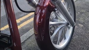 TWS honda VT1300 CX FURY RED 2010