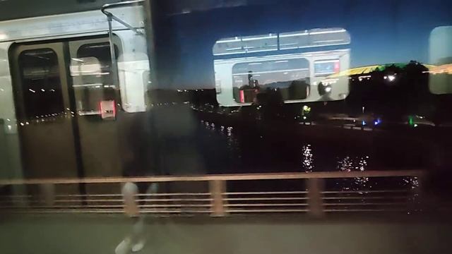 Пред ночной закат со станции Воробьёвы Горы смотреть онлайн