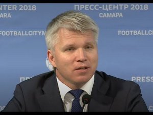 Совместная пресс-конференция Павла Колобкова, Фернандо  Касереса и Хулио Маглионе