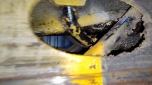 Демонтаж гидроцилиндра каретки телескопического погрузчика JCB 550-80