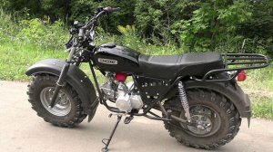 Мотоцикл Скаут-3-125 на больших колесах 12" (резина 25х8-12").