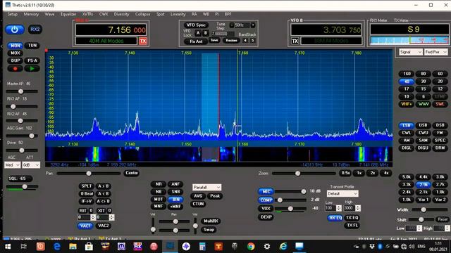 Ddc/Duc trx Odyssey2 rx by Thetis