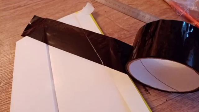 Советы выходного дня. Тонкости оклейки скотчем модели из пенопласта. смотреть онлайн