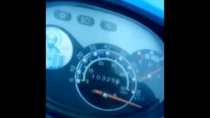 Максимальная скорость китайского скутера.