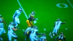 Michael Vick's Hit on Polamalu