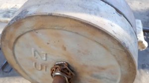 Самодельная штанга 120кг, с бетонными блинами