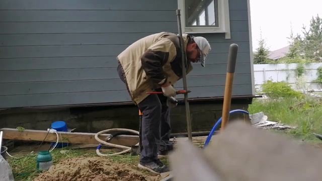 Скважина "НА ПЕСОК". Абиссинский колодец на колодезный горизонт.