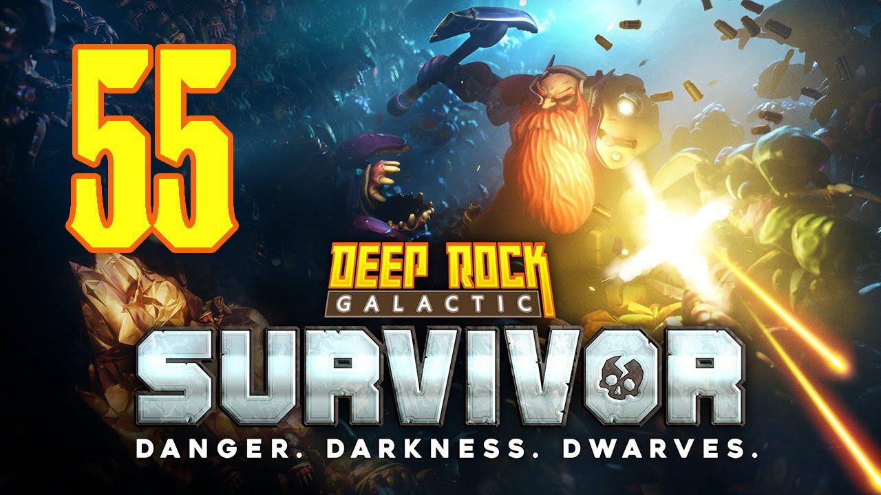 Прохождение Deep Rock Galactic Survivor Серия 55 "А как огнемётом то побеждать?" смотреть онлайн