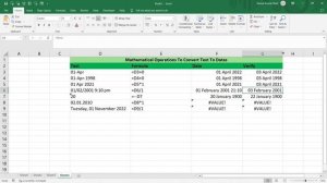 Microsoft Excel - DATE and TIME Complete Explanation | Tech n Share