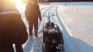 Мотособака бурлак 15 л.с прогулка