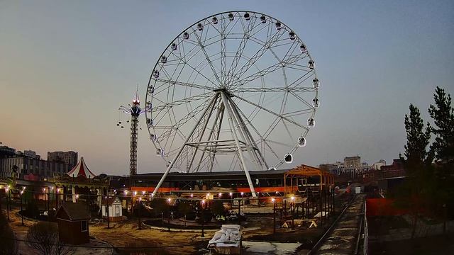 Презентация итоговых программ иллюминаций Колеса обозрения смотреть онлайн