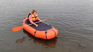 Женский взгляд на пакрафт Black Pike Classic.