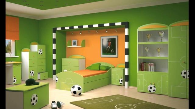 Дизайн детской комнаты мальчика. Design of a boy's room. смотреть онлайн