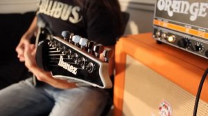 Orange Dark Terror DT15 - Ibanez Iron Label RGIR27FE 7 String