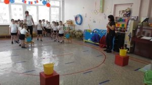 Спортивное развлечение 23 февраля. Группа Солнышко