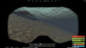 Rust - баллон с воздухом, подводное снаряжение