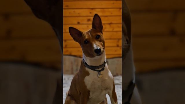 Барни внимательный слушатель) нелающая собака #basenji #funny #animals #dog #басенджи #basenjidog