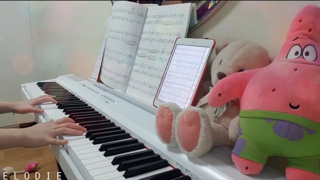 이루마 (Yiruma) - 샤콘느 (Chaconne)
 / 피아노 커버 / Piano cover by Elodie Piano / yamaha P125  / 야마하 p125