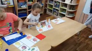 ОД по рисованию в подготовительной группе "Лото "Дары осени"