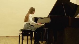 Г.Ф.Гендель "Куранта (фа мажор) - Вероника Давыдова