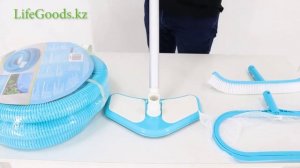 Ручка для бассейна Intex 29055, набор сачок, щетка и пылесос 29057 и шланг 29083: обзор от LifeGood